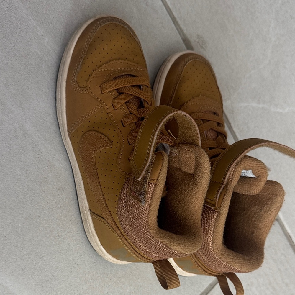 Nike Tan Toddler Air Force One high top  Sneakers